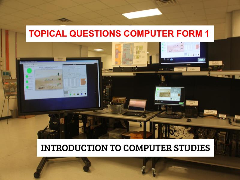 Form 1 topical maths questions and answers